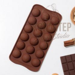 Форма для льда и шоколада мячи 18 ячеек