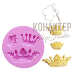 Молд силиконовый Три короны 6*6см