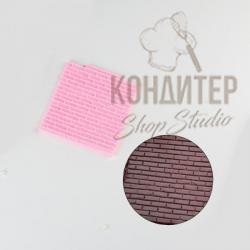 Молд силиконовый Кирпичная стена 10*10см