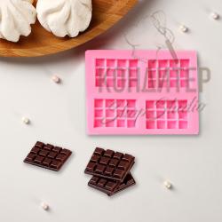 Молд силиконовый Шоколадки 3*2 4шт
