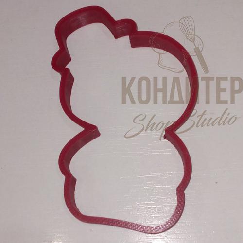 Вырубка Снеговик 10см