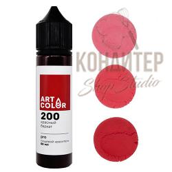 Краситель Art Color Pro гелеевый водораствор Красный бархат 60мл
