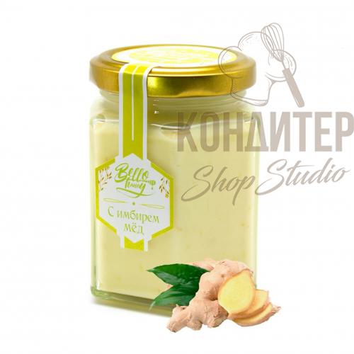 Крем-мёд с имбирём Bello honey 250гр стекл банка