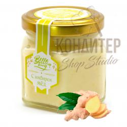Крем-мёд с имбирём Bello honey 155гр стекл банка
