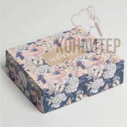 Коробка для кондитерский изделий Живи мечтой 17*20*6см