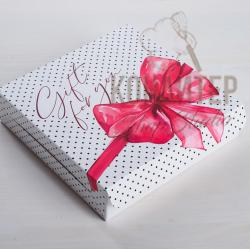 Коробка складная Gift for you 14*14*3,5см