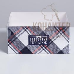 Упаковка на 4 капкейка Особенный подарок 16*16*7,5см