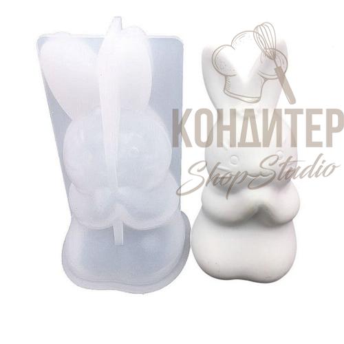 Молд силиконовый 3D Кролик 6*8см