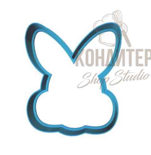 Вырубка мордочка зайца 11см