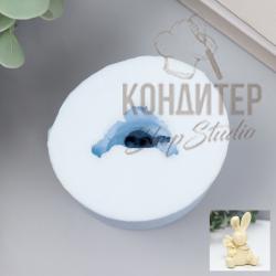 Молд силиконовый Заяц с букетом 3,8*2,7*5,4см