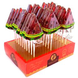 Леденцовая карамель на палочке DENDY CANDY TWIST Микс в ассортименте 30гр
