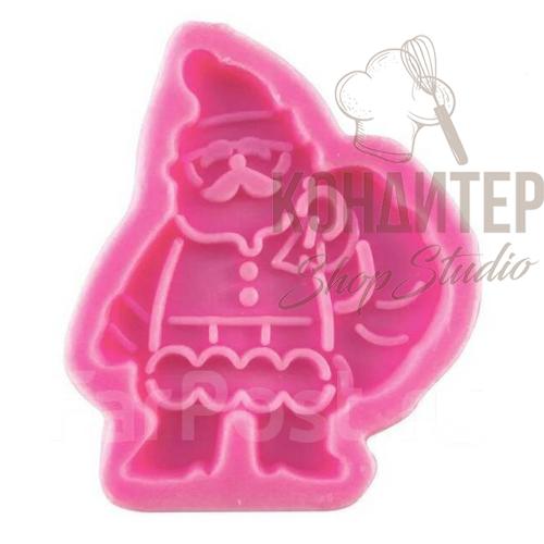 Молд силиконовый Дед Мороз с мешком