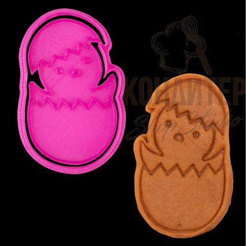 Вырубка Цыпленок 8см