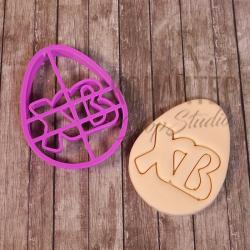 Вырубка с оттиском ХВ