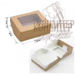 Упаковка Tabox 300 крафт Малышка 100*80*35 50шт