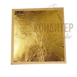 Пищевое сусальное золото Китай 14*14см 1шт
