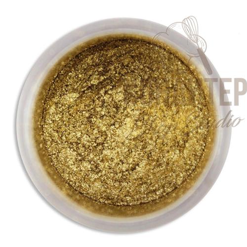 Пищевой блеск плотный золото мелкого помола 5гр