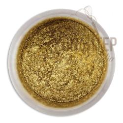 Пищевой блеск плотный золото мелкого помола 5гр