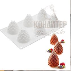 Форма для муссовых десертов 27*16,8 см "Шишка"