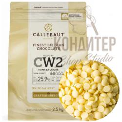 Шоколад Callebaut Velvet белый 33.1%  100гр