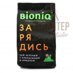 Чай зеленый BIONIQ Зарядись 50гр пакет