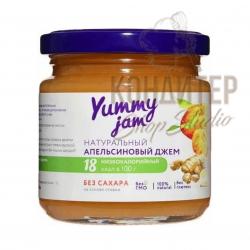 Натуральный апельсиновый джем с имбирем без сахара