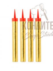 Свечи в торт Фонтан 12см 4шт