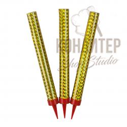 Свечи в торт Фонтан 15см 3шт