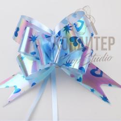 Бант декорированный 10-14см в ассортименте