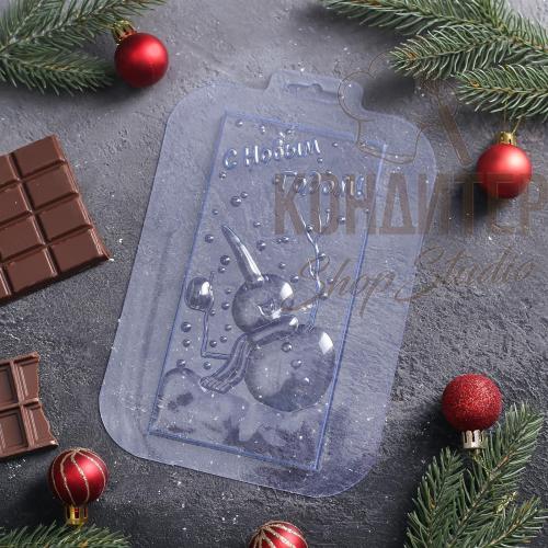 Форма пластиковая для шоколада 