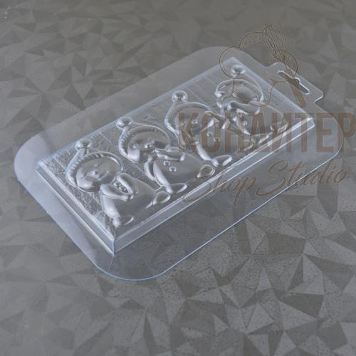 Форма пластиковая для шоколада 