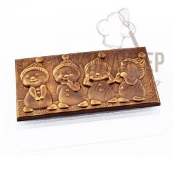 Форма пластиковая для шоколада 