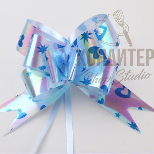 Бант декорированный 10-14см в ассортименте