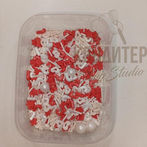 Декор сахарный микс 1 50гр