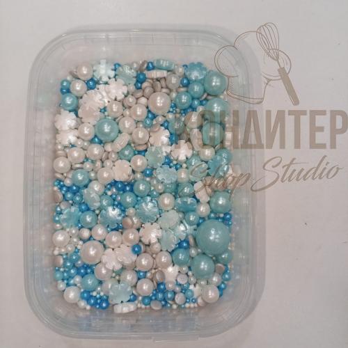 Декор сахарный микс 3 50гр