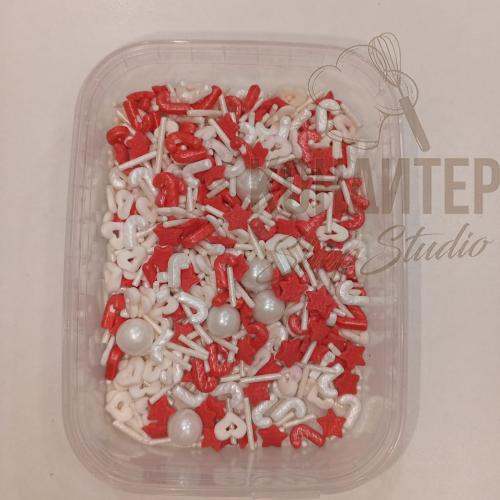 Декор сахарный микс 11 50гр