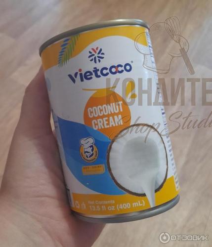 Сливки Кокосовые Vietcoco 20-22% 400мл ж/б