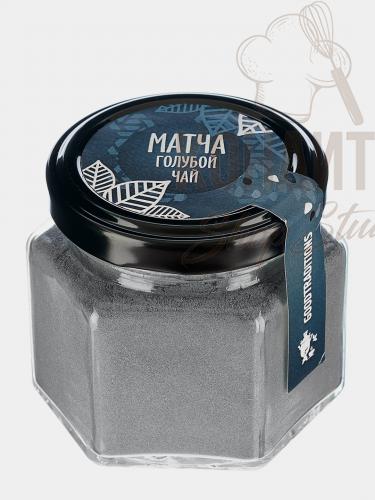 Чай матча Голубая, стекл.банка 50гр