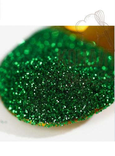 Пищевой блеск зеленый крупная фракция 5г
