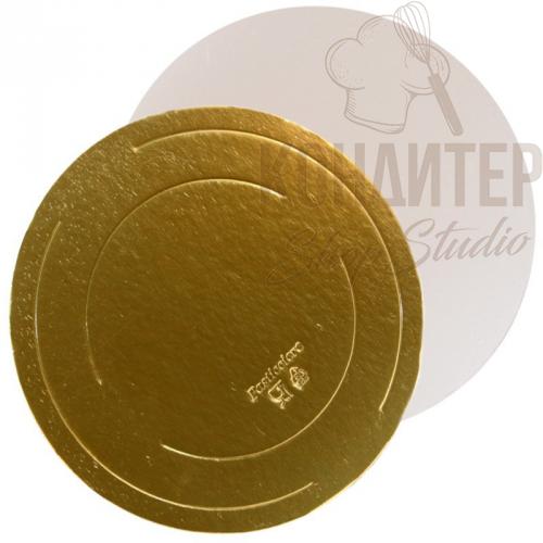 Подложка 42*3,2 золото/белая