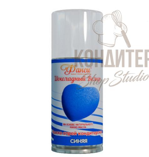 Краситель спрей Фанси синий велюр 210мл