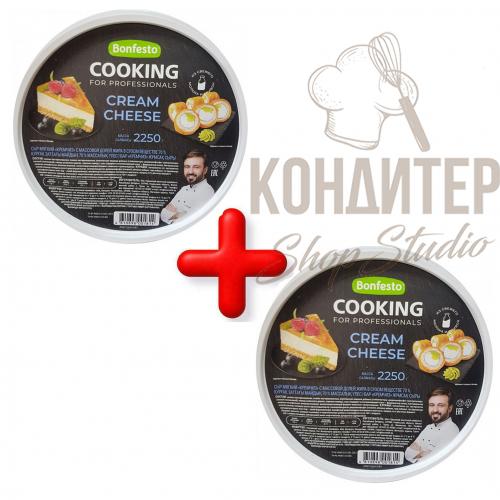 Сыр кремчиз 70% CooKing 2,25кг (акция 1+1)