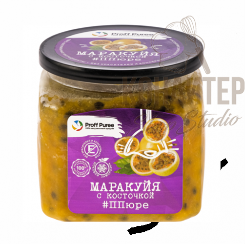 Пюре с/м ProffPuree Маракуйя с косточкой 500гр