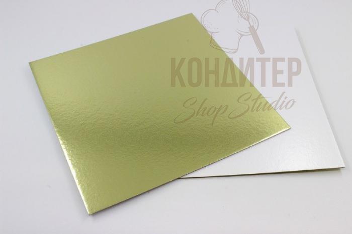 Подложка для торта квадратная 25*25*1,5