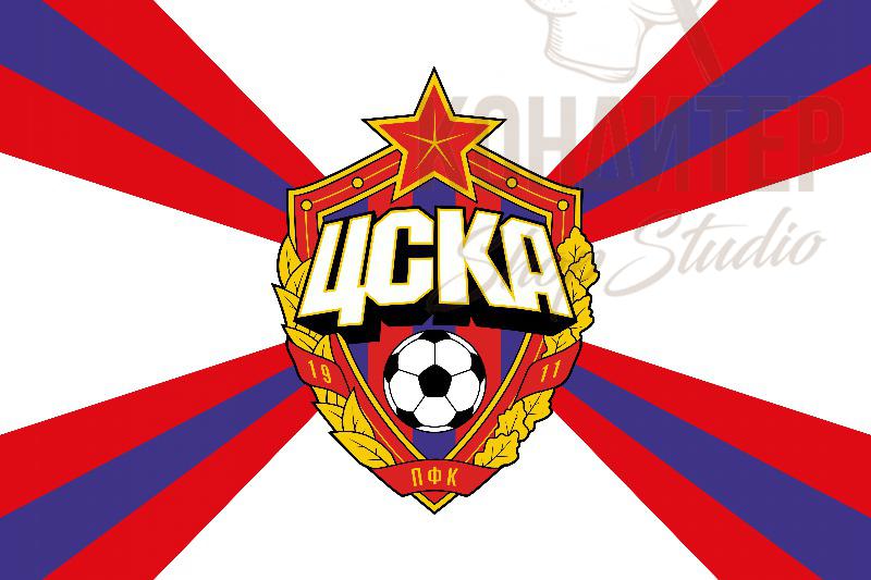 Как нарисовать флаг цска