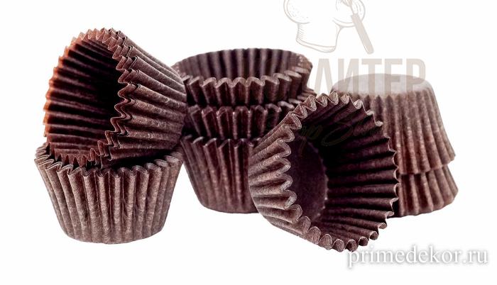 Капсулы коричневые малые 30*25мм 100шт (+-5шт)