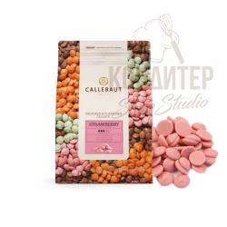 Шоколад Callebaut strawberry клубника 100гр