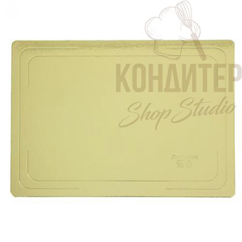 Подложка 60*40*3,2 золото/белая