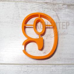Вырубка "Цифра 9"