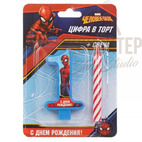 Свеча в торт цифра  
